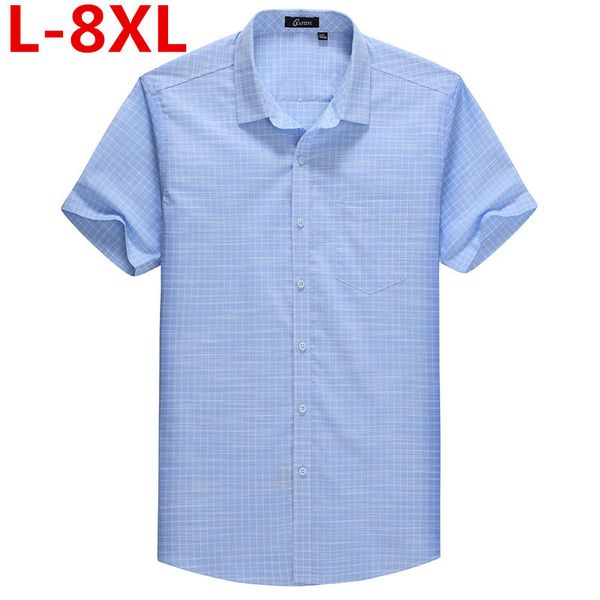 plus size 4xl 5xl 6xl 8xl summer men plaid dress shirts cotton shirt camisas pocket camisetas vestidos men clothes casual, White;black
plus size 4xl 5xl 6xl 8xl summer men plaid dress shirts cotton shirt camisas pocket camisetas vestidos men clothes casual, White;black