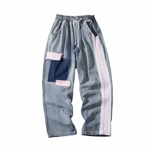 hip hop straight men's jeans 2020 spring fashion pants man casual joggers vintage denim pants s-2xl, Blue
hip hop straight men's jeans 2020 spring fashion pants man casual joggers vintage denim pants s-2xl, Blue