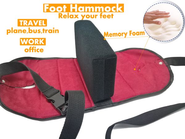 airplane footrest & foot hammock for airplane travel accessories, with memory foam to relax your feet,proven to prevent swelling and sorenes
airplane footrest & foot hammock for airplane travel accessories, with memory foam to relax your feet,proven to prevent swelling and sorenes