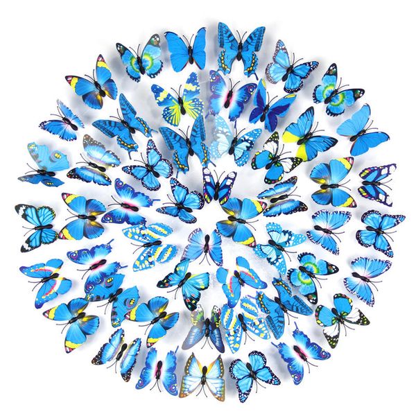 new style 400pcs 3d butterfly wall sticker on the wall home decor butterflies for decoration magnet fridge stickers
new style 400pcs 3d butterfly wall sticker on the wall home decor butterflies for decoration magnet fridge stickers