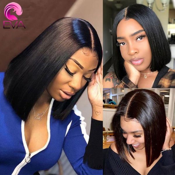 eva brazilian remy 150% 13x6 fake scalp short bob straight 370 lace front human hair wigs pre plucked with baby hair for women, Black;brown
eva brazilian remy 150% 13x6 fake scalp short bob straight 370 lace front human hair wigs pre plucked with baby hair for women, Black;brown