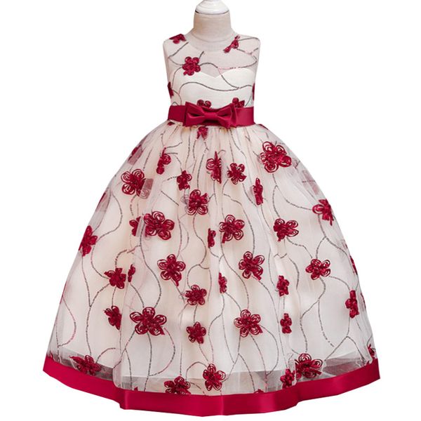long lace flower girl wedding evening girl dress for party first communion princess dress kids costume ball gown prom vestidos, Red;yellow
long lace flower girl wedding evening girl dress for party first communion princess dress kids costume ball gown prom vestidos, Red;yellow