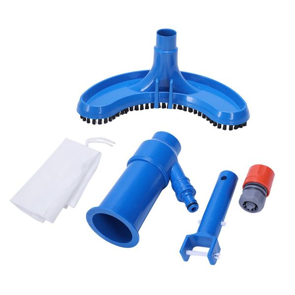 Ad-swimming Pool Vacuum Cleaner Cleaning Tool Suction Head Pond Fountain Vacuum Cleaner Brush Spring