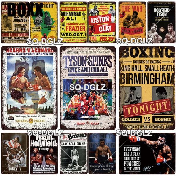 boxing metal sign vintage plaque tin sign wall decor for bar pub metal crafts retro party poster gift custom wholesale
boxing metal sign vintage plaque tin sign wall decor for bar pub metal crafts retro party poster gift custom wholesale