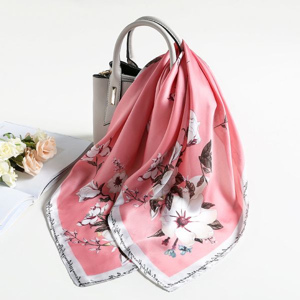 2019 fashion kerchief hair scarf for women neckerchief floral print silk satin head scarfs 70*70cm square neck scarves for lady, Blue;gray
2019 fashion kerchief hair scarf for women neckerchief floral print silk satin head scarfs 70*70cm square neck scarves for lady, Blue;gray