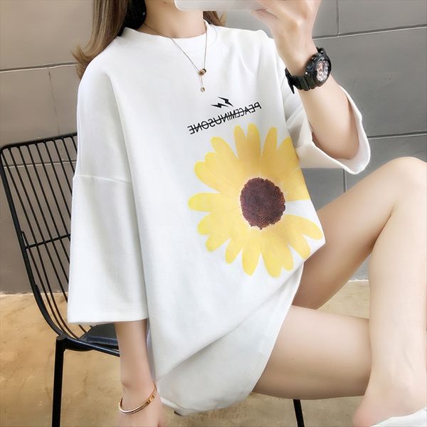 2020 cotton daisy short-sleeved blouse loose fashion 2020 cotton daisy t- women's shirt short-sleeved t-shirt women's blouse loose, White
2020 cotton daisy short-sleeved blouse loose fashion 2020 cotton daisy t- women's shirt short-sleeved t-shirt women's blouse loose, White