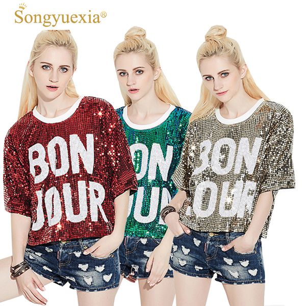 songyuexia letter paillette easy pullover jacket stage show clothing short fund 2485 cheerleading costumes for woman, Black;red
songyuexia letter paillette easy pullover jacket stage show clothing short fund 2485 cheerleading costumes for woman, Black;red
