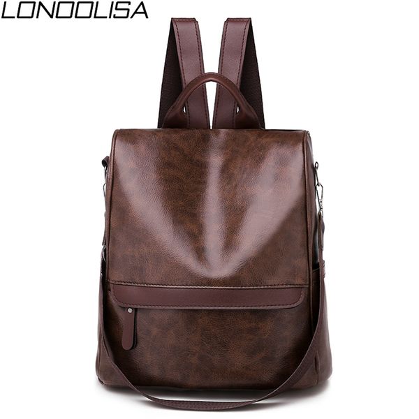 women luxury soft leather backpack multifunction anti-theft school bag for teenager girls ladies vintage travel backpack mochila
women luxury soft leather backpack multifunction anti-theft school bag for teenager girls ladies vintage travel backpack mochila