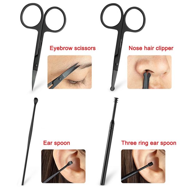 18pcs/set nail clippers manicure pedicure kit finger toe scissor grooming tools js11
18pcs/set nail clippers manicure pedicure kit finger toe scissor grooming tools js11