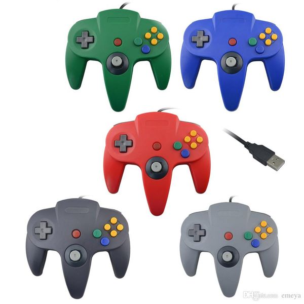 хорошее качество проводная usb контроллер для nintend n64 джойстик игры проводные геймпад джойстик для gamecube контрол n64 pc для mac black
хорошее качество проводная usb контроллер для nintend n64 джойстик игры проводные геймпад джойстик для gamecube контрол n64 pc для mac black