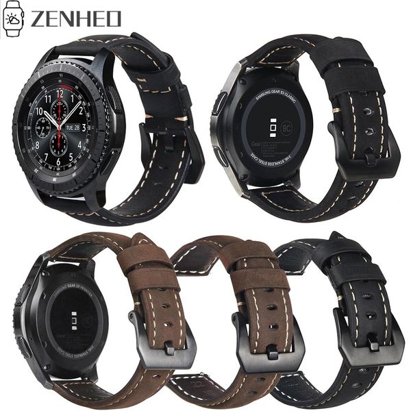 20mm 22mm genuine leather strap watch band for samsung gear s3 s2 galaxy watch 42/46mm for amazfit stratos 2 2s watchband, Black;brown
20mm 22mm genuine leather strap watch band for samsung gear s3 s2 galaxy watch 42/46mm for amazfit stratos 2 2s watchband, Black;brown
