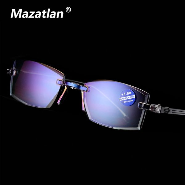 anti blue ray reading glasses women dimond cutting rimless eyewear men anti fatigue hyperopia presbyopic glasses +1.5
anti blue ray reading glasses women dimond cutting rimless eyewear men anti fatigue hyperopia presbyopic glasses +1.5