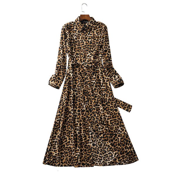designer dresses shirt dress vintage leopard print sashes polyester 2019 fashion long sleeve animal maxi dresses casual vestidos mujer, Black;gray
designer dresses shirt dress vintage leopard print sashes polyester 2019 fashion long sleeve animal maxi dresses casual vestidos mujer, Black;gray