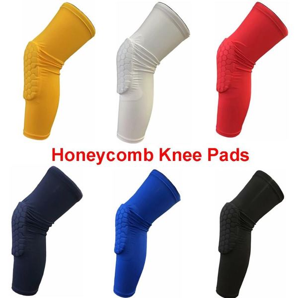 1pcs breathable honeycomb knee pads sports football basketball knee brace leg sleeve calf compression support protection, Black;gray
1pcs breathable honeycomb knee pads sports football basketball knee brace leg sleeve calf compression support protection, Black;gray