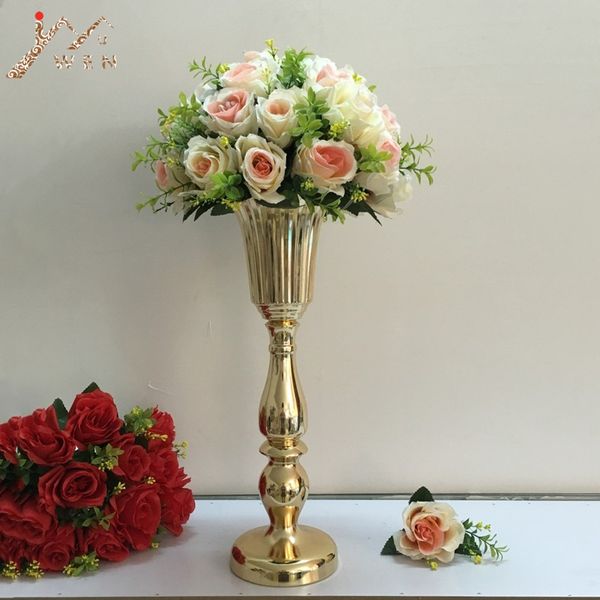 new arrival 47 cm height horn-shaped road lead gold wedding table flower vase party centerpiece home decoration 1 lot =10 pcs
new arrival 47 cm height horn-shaped road lead gold wedding table flower vase party centerpiece home decoration 1 lot =10 pcs