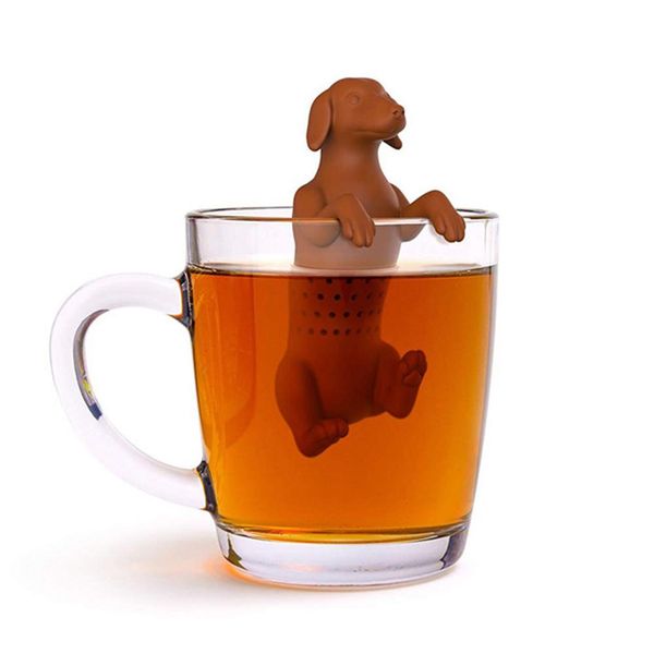 

Animal Pet Dog Tea Strainer Silicone Tea Leak Tea Infuser Coffee Bag Kitchen Tools Kitchen Accessories Spice Filter