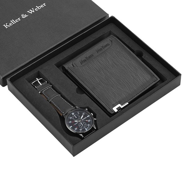 men watch wallet set steel/leather strap quartz wristwatch business wallet male watches gift set for dad boyfriend reloj hombre, Slivery;brown
men watch wallet set steel/leather strap quartz wristwatch business wallet male watches gift set for dad boyfriend reloj hombre, Slivery;brown