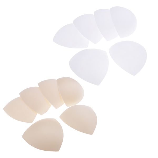 6 pairs triangle inserts pads cup bra women sports enhancer bikini swimsuit, Black;white
6 pairs triangle inserts pads cup bra women sports enhancer bikini swimsuit, Black;white