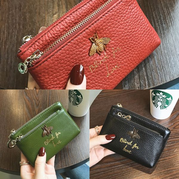 leather short women's zipper purse wallet zipper wallet cowhide mini coin bag coin purse
leather short women's zipper purse wallet zipper wallet cowhide mini coin bag coin purse