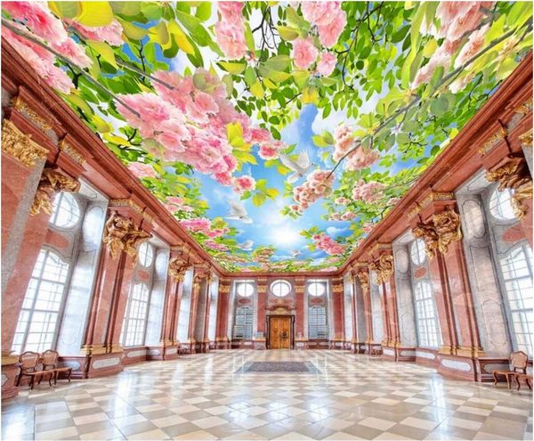 3d ceiling murals wallpaper custom p hd flowers green leaves sky living room home decor 3d wall murals wallpaper for walls 3 d
3d ceiling murals wallpaper custom p hd flowers green leaves sky living room home decor 3d wall murals wallpaper for walls 3 d