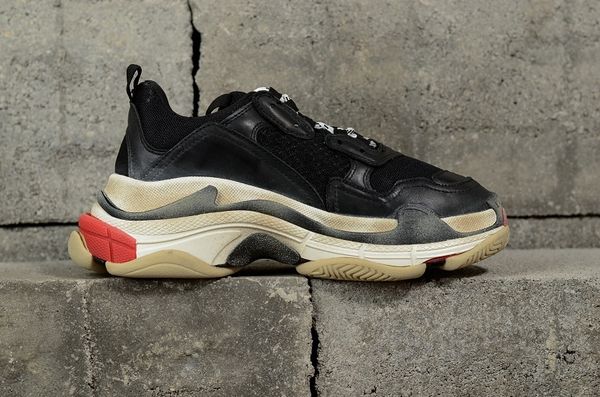 luxury designers casual shoe triple s designer low old dad sneaker combination soles boots mens womens shoes quality, Black
luxury designers casual shoe triple s designer low old dad sneaker combination soles boots mens womens shoes quality, Black