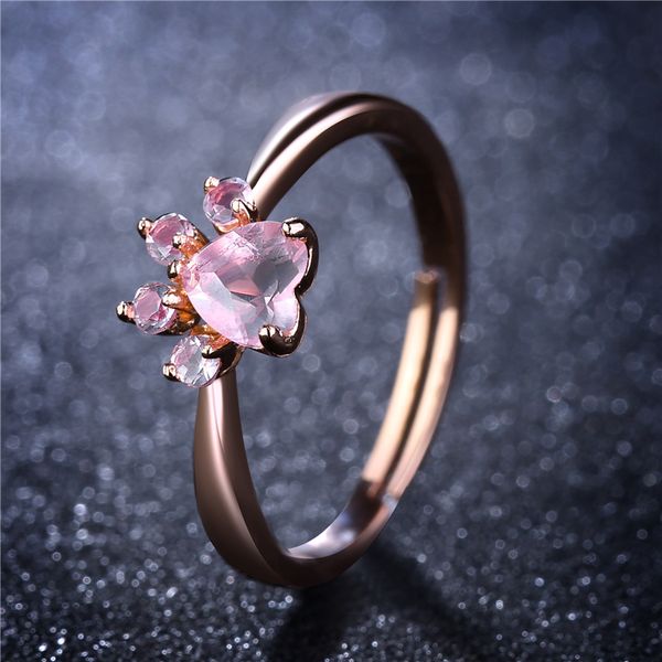 lovely bear cat claw crystal opening adjustable rings for women wedding engagement white pink color fashion finger jewelry, Slivery;golden
lovely bear cat claw crystal opening adjustable rings for women wedding engagement white pink color fashion finger jewelry, Slivery;golden