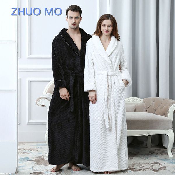 men women long bath robe bath towel bathrobe coral velvet pajamas body spa super absorbent home decoration solid gown towel
men women long bath robe bath towel bathrobe coral velvet pajamas body spa super absorbent home decoration solid gown towel