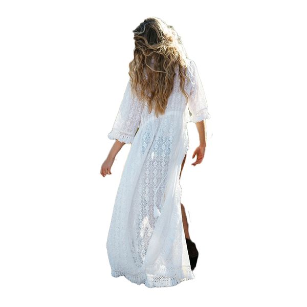 tassel fringe lace long kimono bikini cover up swimwear beach blouses cardigan, White;black
tassel fringe lace long kimono bikini cover up swimwear beach blouses cardigan, White;black
