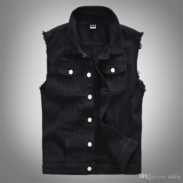 fashion new men's spring and summer autumn denim vest black cool men casual vest youth fashion vest size m-5xl, Black;brown
fashion new men's spring and summer autumn denim vest black cool men casual vest youth fashion vest size m-5xl, Black;brown