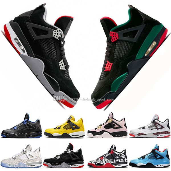 Drop Shipping New Bred 4 4s What The Cactus Jack Laser Wings Mens Basketball Shoes Denim Blue Cool Grey Men Sport Designer Sneakers 36-47
Drop Shipping New Bred 4 4s What The Cactus Jack Laser Wings Mens Basketball Shoes Denim Blue Cool Grey Men Sport Designer Sneakers 36-47
