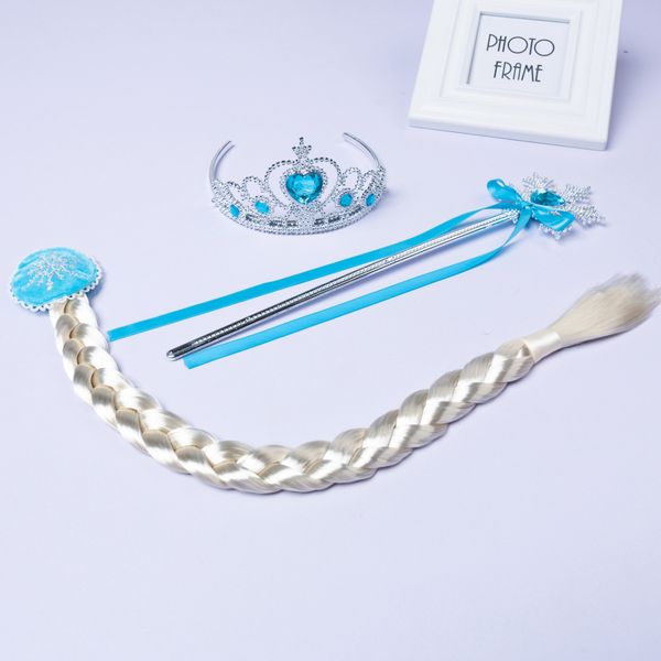 girls frozen cartoon wigs ponytail hair headbands rubber beauty fashion toys hair bands headwear decoration cosplay, Slivery;white
girls frozen cartoon wigs ponytail hair headbands rubber beauty fashion toys hair bands headwear decoration cosplay, Slivery;white