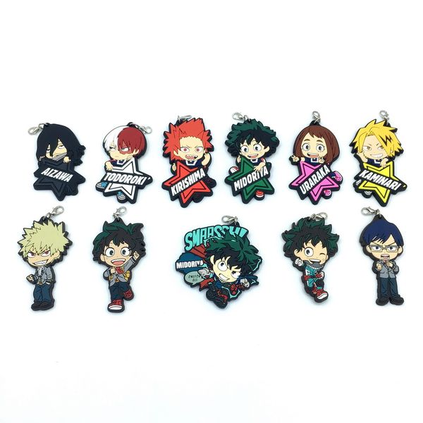 boku no hero academia keychain keyring figure silicone pendants key holder key ring gift, Silver
boku no hero academia keychain keyring figure silicone pendants key holder key ring gift, Silver
