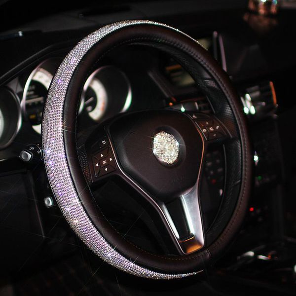 steering wheel cover pu leather car truck interior accessories bling rhinestone girly decor comfortable soft fashion auto
steering wheel cover pu leather car truck interior accessories bling rhinestone girly decor comfortable soft fashion auto