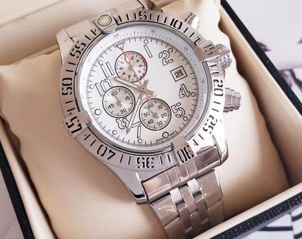 Новые мужские наручные часы NAVITIMER Полнофункциональный хронограф из нержавеющей стали Gent Wristwatch Все кварцевые часы SUB work
Новые мужские наручные часы NAVITIMER Полнофункциональный хронограф из нержавеющей стали Gent Wristwatch Все кварцевые часы SUB work