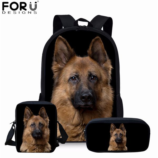 forudesigns animal dog children book bag german shepherd prints school bag set for teenager boys kids schoolbag with pencil
forudesigns animal dog children book bag german shepherd prints school bag set for teenager boys kids schoolbag with pencil
