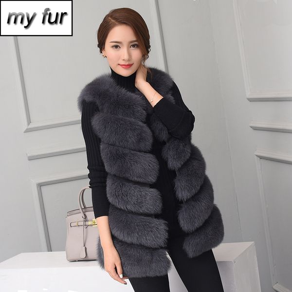 genuine real fur waistcoat women autumn winter brand quality warm soft real fur vest lady 100% gilet coat, Black
genuine real fur waistcoat women autumn winter brand quality warm soft real fur vest lady 100% gilet coat, Black