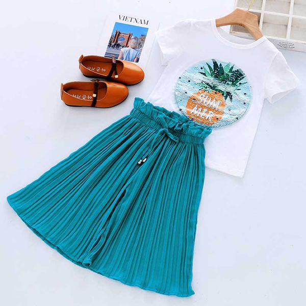 baby girls clothes sets 2020 summer girl clothing pineapple sequins chiffon pants kids dancing outfit toddler children clothing, White
baby girls clothes sets 2020 summer girl clothing pineapple sequins chiffon pants kids dancing outfit toddler children clothing, White