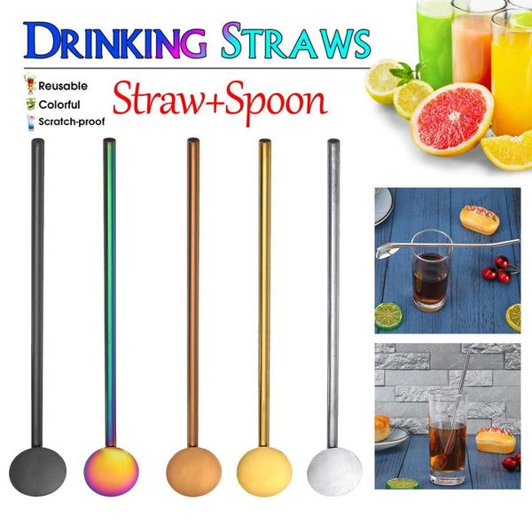 metal stainless steel straws reusable drinking straws filter stirring spoon for yerba mate cocktail drink accessories
metal stainless steel straws reusable drinking straws filter stirring spoon for yerba mate cocktail drink accessories