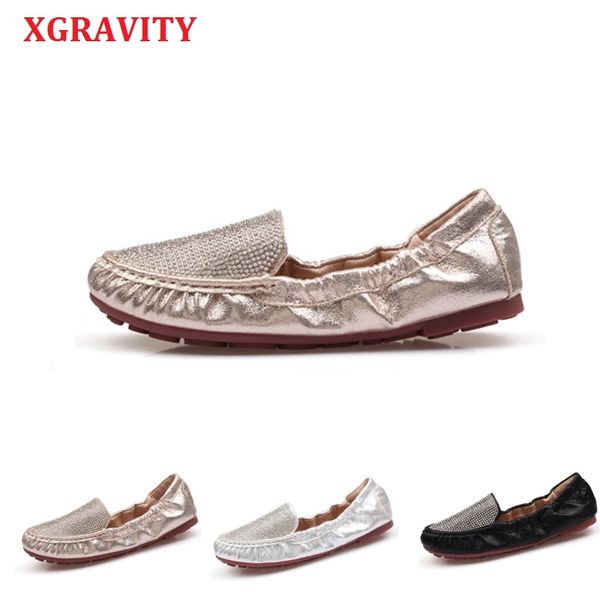 stock clearence xgravity crystal woman flat shoes elegant comfortable lady fashion rhinestone women soft loafer female, Black
stock clearence xgravity crystal woman flat shoes elegant comfortable lady fashion rhinestone women soft loafer female, Black