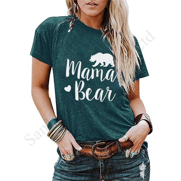 новое прибытие mama bear письмо дизайнер пуловер футболка женщины верхней одежды лето с коротким рукавом вокруг шеи футболку мультфильм спор, White
новое прибытие mama bear письмо дизайнер пуловер футболка женщины верхней одежды лето с коротким рукавом вокруг шеи футболку мультфильм спор, White