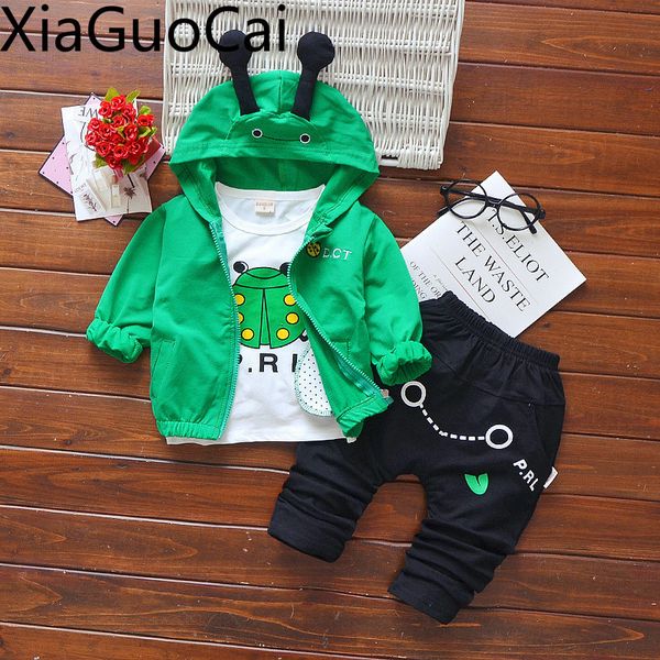 style children's clothing coats and pants spring 2019 children's sports sets boys and girls three-piece boy sets, White
style children's clothing coats and pants spring 2019 children's sports sets boys and girls three-piece boy sets, White