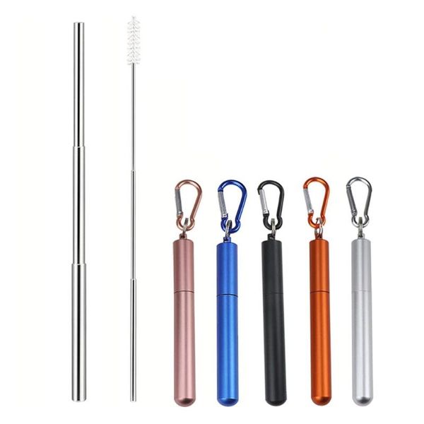 drinking straw brush bottle kit retractable reusable portable 304 stainless steel drinkware tableware accessories
drinking straw brush bottle kit retractable reusable portable 304 stainless steel drinkware tableware accessories