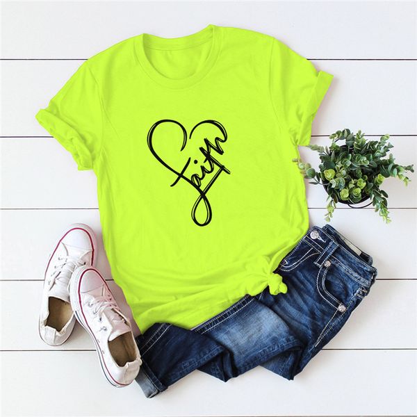 women's t-shirt plus size s-5xl faith print t shirt women shirts 100%cotton o neck short sleeve tees summer pink tshirt female, White
women's t-shirt plus size s-5xl faith print t shirt women shirts 100%cotton o neck short sleeve tees summer pink tshirt female, White