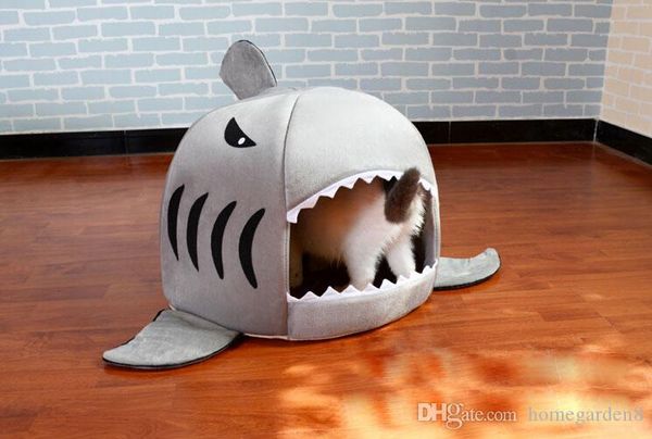 pet kennel manufacturers wholesale four seasons universal pet nest cat litter shark small dog teddy bichon