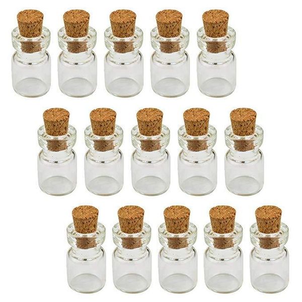 0.5ml 10x18x5mm small mini clear glass cork vials with wood sers message weddings wish jewelry party favors bottle tube
0.5ml 10x18x5mm small mini clear glass cork vials with wood sers message weddings wish jewelry party favors bottle tube