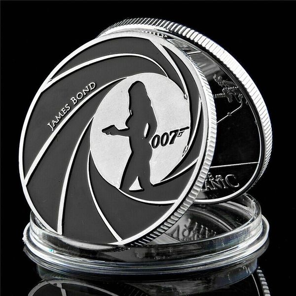 collection silver coin british spy worker 007 bond girl silver plated 40mm*3mm commemorative coin
collection silver coin british spy worker 007 bond girl silver plated 40mm*3mm commemorative coin