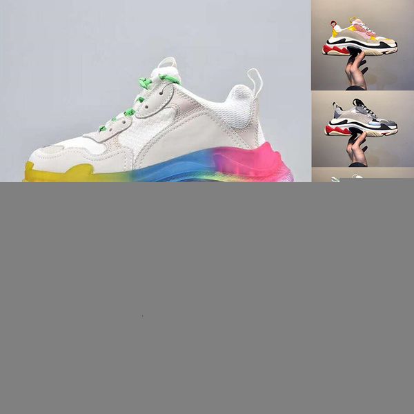 luxury clear sole triple s leisure shoe platform track sneakers for men women clunky vintage old dad black white green casual outdoor shoes
luxury clear sole triple s leisure shoe platform track sneakers for men women clunky vintage old dad black white green casual outdoor shoes