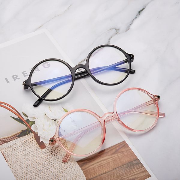 retro glasses female round frame art student anti blue computer glasses round anti fatigue female flat, Black
retro glasses female round frame art student anti blue computer glasses round anti fatigue female flat, Black