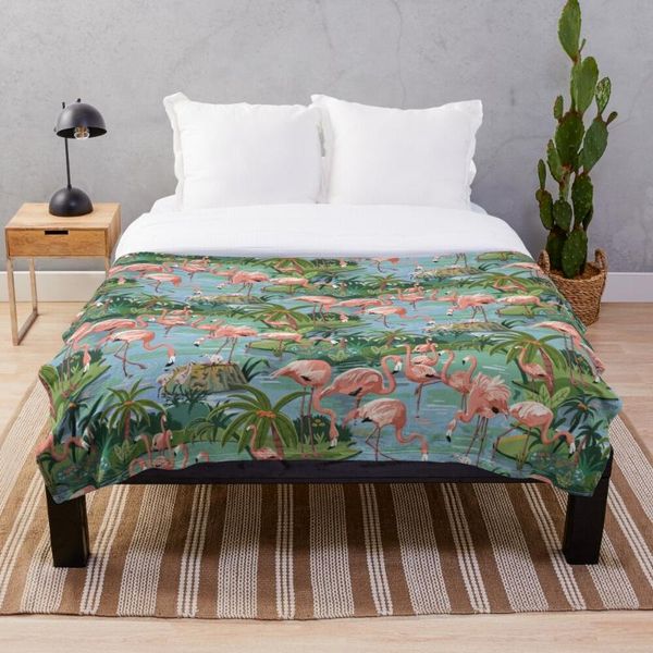 flamingo lagoon vintage style paint throw blanket soft sherpa blanket bed sheet single knee office nap
flamingo lagoon vintage style paint throw blanket soft sherpa blanket bed sheet single knee office nap