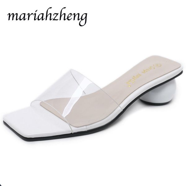 meriahzheng 2020 summer fashion casual wear thick heel slippers transparent open toe square head straight women slippers tws, Black
meriahzheng 2020 summer fashion casual wear thick heel slippers transparent open toe square head straight women slippers tws, Black